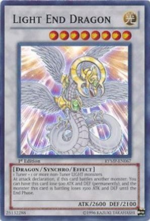 Light End Dragon (RYMP-EN067) - Ra Yellow Mega Pack 1st Edition Ra Yellow Mega Pack Yugioh Single  Squirtle Squad Card Shop.