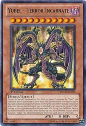Yubel - Terror Incarnate (RYMP-EN071) - Ra Yellow Mega Pack 1st Edition Ra Yellow Mega Pack Yugioh Single  Squirtle Squad Card Shop.
