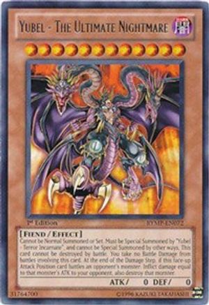 Yubel - The Ultimate Nightmare (RYMP-EN072) - Ra Yellow Mega Pack Unlimited Ra Yellow Mega Pack Yugioh Single  Squirtle Squad Card Shop.