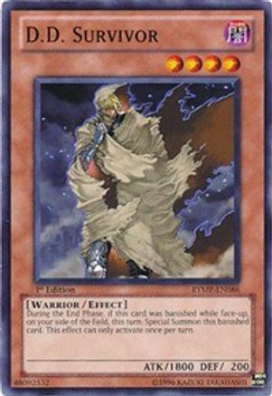 D.D. Survivor (RYMP-EN086) - Ra Yellow Mega Pack Unlimited Ra Yellow Mega Pack Yugioh Single  Squirtle Squad Card Shop.