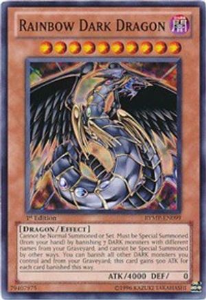 Rainbow Dark Dragon (RYMP-EN099) - Ra Yellow Mega Pack 1st Edition Ra Yellow Mega Pack Yugioh Single  Squirtle Squad Card Shop.