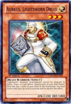 Aurkus, Lightsworn Druid (RYMP-EN105) - Ra Yellow Mega Pack 1st Edition Ra Yellow Mega Pack Yugioh Single  Squirtle Squad Card Shop.