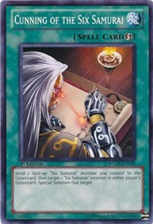 Cunning of the Six Samurai (RYMP-EN109) - Ra Yellow Mega Pack Unlimited Ra Yellow Mega Pack Yugioh Single  Squirtle Squad Card Shop.