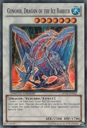 Gungnir, Dragon of the Ice Barrier (H5SE-EN002) - Hidden Arsenal 5: Steelswarm Invasion Limited Hidden Arsenal 5: Steelswarm Invasion Yugioh Single  Squirtle Squad Card Shop.