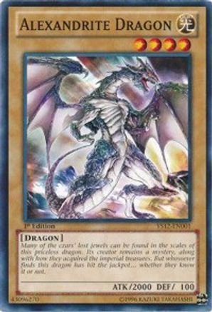 Alexandrite Dragon (YS12-EN001) - Starter Deck: Xyz Symphony 1st Edition Starter Deck: Xyz Symphony Yugioh Single  Squirtle Squad Card Shop.