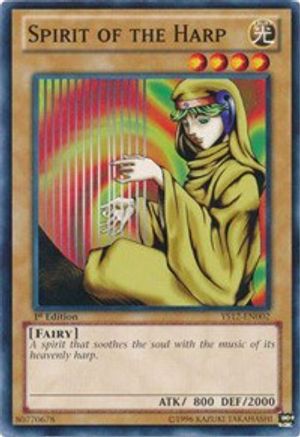 Spirit of the Harp (YS12-EN002) - Starter Deck: Xyz Symphony 1st Edition Starter Deck: Xyz Symphony Yugioh Single  Squirtle Squad Card Shop.