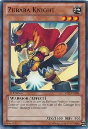 Zubaba Knight (YS12-EN004) - Starter Deck: Xyz Symphony 1st Edition Starter Deck: Xyz Symphony Yugioh Single  Squirtle Squad Card Shop.