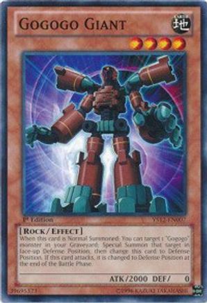 Gogogo Giant (YS12-EN007) - Starter Deck: Xyz Symphony 1st Edition Starter Deck: Xyz Symphony Yugioh Single  Squirtle Squad Card Shop.