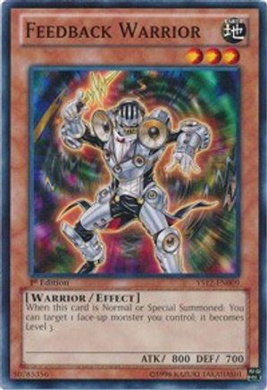 Feedback Warrior (YS12-EN009) - Starter Deck: Xyz Symphony 1st Edition Starter Deck: Xyz Symphony Yugioh Single  Squirtle Squad Card Shop.