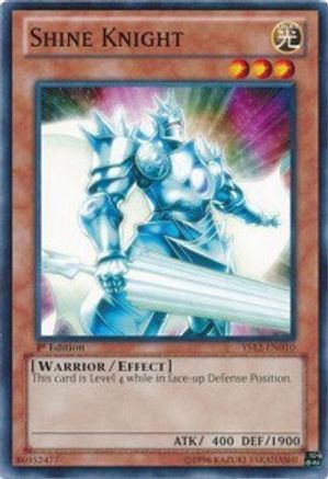 Shine Knight (YS12-EN010) - Starter Deck: Xyz Symphony 1st Edition Starter Deck: Xyz Symphony Yugioh Single  Squirtle Squad Card Shop.