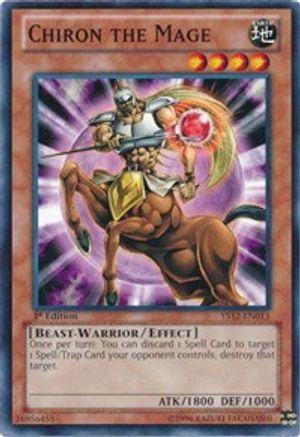 Chiron the Mage (YS12-EN013) - Starter Deck: Xyz Symphony 1st Edition Starter Deck: Xyz Symphony Yugioh Single  Squirtle Squad Card Shop.