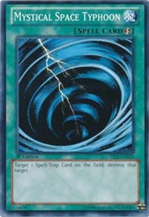 Mystical Space Typhoon (YS12-EN024) - Starter Deck: Xyz Symphony 1st Edition Starter Deck: Xyz Symphony Yugioh Single  Squirtle Squad Card Shop.