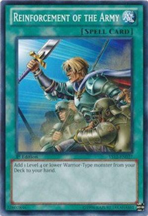 Reinforcement of the Army (YS12-EN027) - Starter Deck: Xyz Symphony 1st Edition Starter Deck: Xyz Symphony Yugioh Single  Squirtle Squad Card Shop.