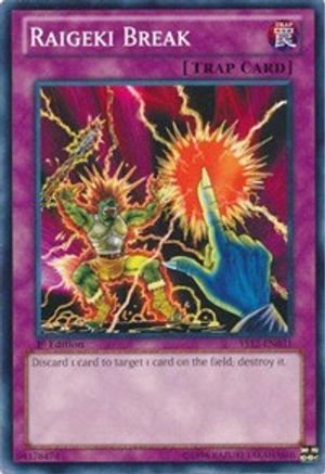 Raigeki Break (YS12-EN031) - Starter Deck: Xyz Symphony 1st Edition Starter Deck: Xyz Symphony Yugioh Single  Squirtle Squad Card Shop.