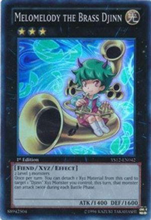 Melomelody the Brass Djinn (YS12-EN042) - Starter Deck: Xyz Symphony 1st Edition Starter Deck: Xyz Symphony Yugioh Single  Squirtle Squad Card Shop.