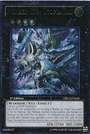 Number C39: Utopia Ray (UTR) (ORCS-EN040) - Order of Chaos Unlimited Order of Chaos Yugioh Single  Squirtle Squad Card Shop.