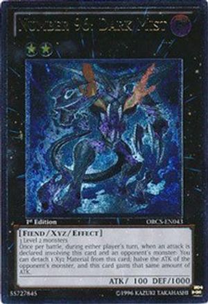Number 96: Dark Mist (UTR) (ORCS-EN043) - Order of Chaos 1st Edition Order of Chaos Yugioh Single  Squirtle Squad Card Shop.