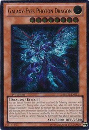 Galaxy-Eyes Photon Dragon (UTR) (PHSW-EN011) - Photon Shockwave Unlimited Photon Shockwave Yugioh Single  Squirtle Squad Card Shop.