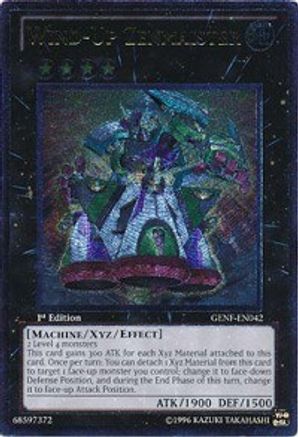 Wind-Up Zenmaister (UTR) (GENF-EN042) - Generation Force 1st Edition Generation Force Yugioh Single  Squirtle Squad Card Shop.