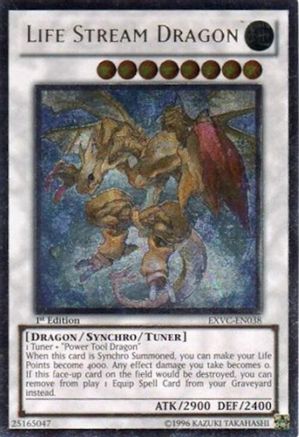 Life Stream Dragon (UTR) (EXVC-EN038) - Extreme Victory 1st Edition Extreme Victory Yugioh Single  Squirtle Squad Card Shop.