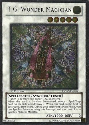 T.G. Wonder Magician (UTR) (EXVC-EN040) - Extreme Victory 1st Edition Extreme Victory Yugioh Single  Squirtle Squad Card Shop.