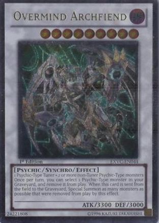 Overmind Archfiend (UTR) (EXVC-EN044) - Extreme Victory Unlimited Extreme Victory Yugioh Single  Squirtle Squad Card Shop.