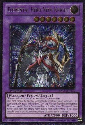 Elemental Hero Neos Knight (UTR) (EXVC-EN093) - Extreme Victory Unlimited Extreme Victory Yugioh Single  Squirtle Squad Card Shop.