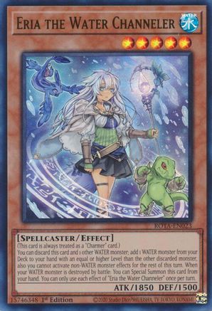 Eria the Water Channeler (ROTA-EN023) - Rage of the Abyss 1st Edition Rage of the Abyss Yugioh Single  Squirtle Squad Card Shop.