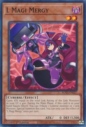 L Magi Mergy (ROTA-EN027) - Rage of the Abyss 1st Edition Rage of the Abyss Yugioh Single  Squirtle Squad Card Shop.