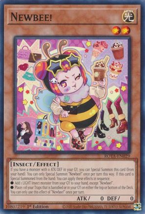 Newbee! (ROTA-EN029) - Rage of the Abyss 1st Edition Rage of the Abyss Yugioh Single  Squirtle Squad Card Shop.