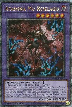 Azamina Mu Rcielago (Quarter Century Secret Rare) (ROTA-EN031) - Rage of the Abyss 1st Edition Rage of the Abyss Yugioh Single  Squirtle Squad Card Shop.