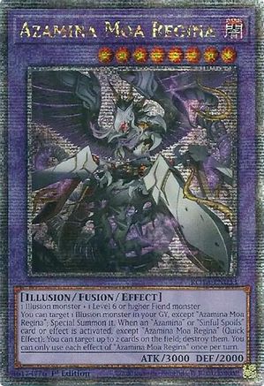 Azamina Moa Regina (Quarter Century Secret Rare) (ROTA-EN033) - Rage of the Abyss 1st Edition Rage of the Abyss Yugioh Single  Squirtle Squad Card Shop.