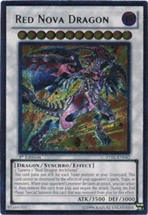 Red Nova Dragon (UTR) (STBL-EN042) - Starstrike Blast Unlimited Starstrike Blast Yugioh Single  Squirtle Squad Card Shop.