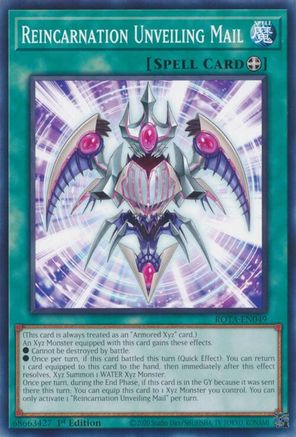 Reincarnation Unveiling Mail (ROTA-EN049) - Rage of the Abyss 1st Edition Rage of the Abyss Yugioh Single  Squirtle Squad Card Shop.