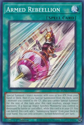 Armed Rebeellion (ROTA-EN051) - Rage of the Abyss 1st Edition Rage of the Abyss Yugioh Single  Squirtle Squad Card Shop.