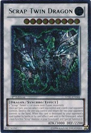 Scrap Twin Dragon (UTR) (STBL-EN044) - Starstrike Blast Unlimited Starstrike Blast Yugioh Single  Squirtle Squad Card Shop.