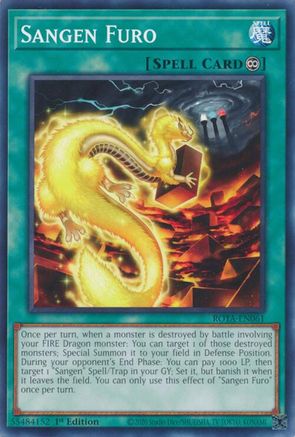 Sangen Furo (ROTA-EN061) - Rage of the Abyss 1st Edition Rage of the Abyss Yugioh Single  Squirtle Squad Card Shop.