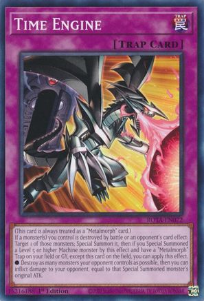 Time Engine (ROTA-EN072) - Rage of the Abyss 1st Edition Rage of the Abyss Yugioh Single  Squirtle Squad Card Shop.