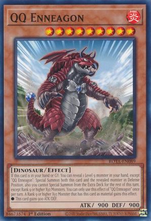 QQ Enneagon (ROTA-EN089) - Rage of the Abyss 1st Edition Rage of the Abyss Yugioh Single  Squirtle Squad Card Shop.