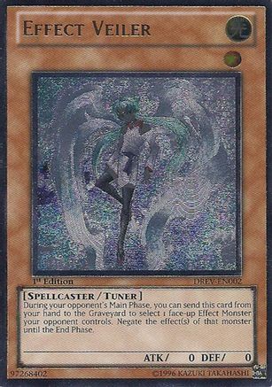 Effect Veiler (UTR) (DREV-EN002) - Duelist Revolution 1st Edition Duelist Revolution Yugioh Single  Squirtle Squad Card Shop.