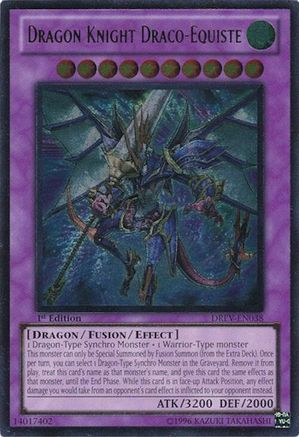 Dragon Knight Draco-Equiste (UTR) (DREV-EN038) - Duelist Revolution 1st Edition Duelist Revolution Yugioh Single  Squirtle Squad Card Shop.