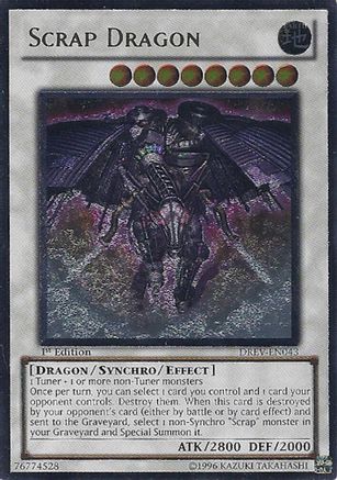 Scrap Dragon (UTR) (DREV-EN043) - Duelist Revolution Unlimited Duelist Revolution Yugioh Single  Squirtle Squad Card Shop.
