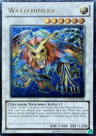 Wattchimera (UTR) (DREV-EN044) - Duelist Revolution 1st Edition Duelist Revolution Yugioh Single  Squirtle Squad Card Shop.