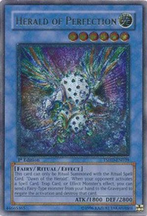 Herald of Perfection (UTR) (TSHD-EN039) - The Shining Darkness 1st Edition The Shining Darkness Yugioh Single  Squirtle Squad Card Shop.