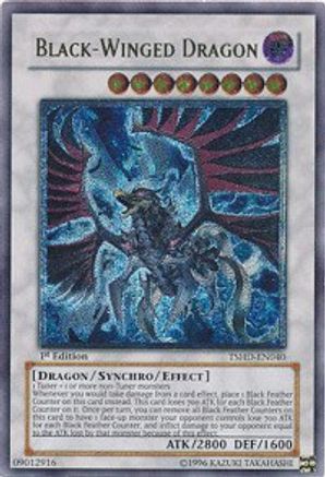 Black-Winged Dragon (UTR) (TSHD-EN040) - The Shining Darkness 1st Edition The Shining Darkness Yugioh Single  Squirtle Squad Card Shop.