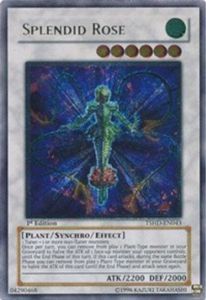 Splendid Rose (UTR) (TSHD-EN043) - The Shining Darkness Unlimited The Shining Darkness Yugioh Single  Squirtle Squad Card Shop.