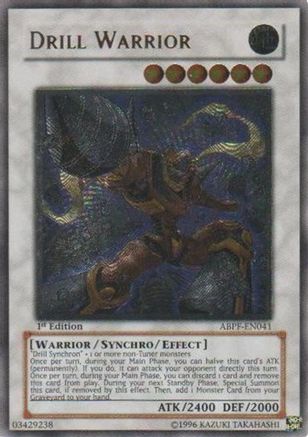 Drill Warrior (UTR) (ABPF-EN041) - Absolute Powerforce 1st Edition Absolute Powerforce Yugioh Single  Squirtle Squad Card Shop.