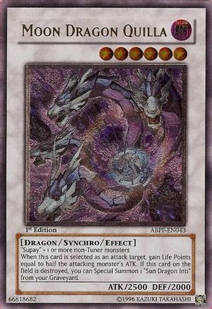 Moon Dragon Quilla (UTR) (ABPF-EN043) - Absolute Powerforce Unlimited Absolute Powerforce Yugioh Single  Squirtle Squad Card Shop.