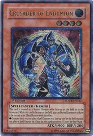 Crusader of Endymion (UTR) (SOVR-EN030) - Stardust Overdrive 1st Edition Stardust Overdrive Yugioh Single  Squirtle Squad Card Shop.