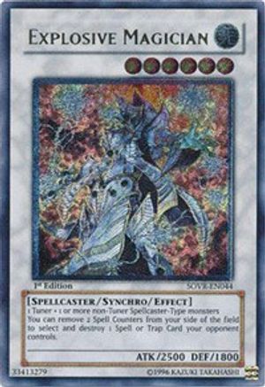 Explosive Magician (UTR) (SOVR-EN044) - Stardust Overdrive 1st Edition Stardust Overdrive Yugioh Single  Squirtle Squad Card Shop.